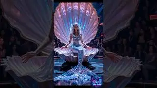 Transformation Masterpiece: Lady&rsquo;s Journey from Human to Mermaid #shorts #viralshort #agt
