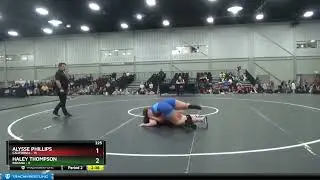 225 Lbs Placement Matches (8 Team) - Alysse Phillips, California Vs Haley Thompson, Indiana 5cc7