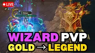 🔴 Wizard PVP & INFERNO 8 DUNGEONS! Come Snipe/Join! Paragon 1000 on Monday! 🔥🔥