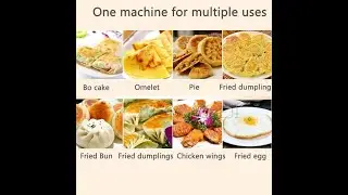 Electric Bake Pan Commercial Stainless Steel Constant Temperature Double Sided Heating Scones Pizza