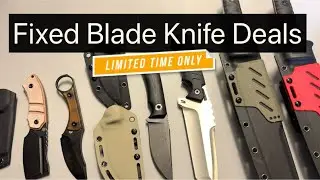 Fixed Blade Knife Deal Alert - Starting at $20