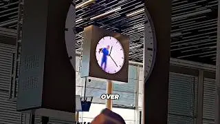 The Man Trapped In The Clock 😮