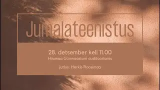 Jumalateenistus 28.12.2025