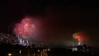 Año Nuevo 2024. Valparaíso, Chile.