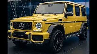 2025 Mercedes Amg  G63  Still on Demand || Yellow Color Exterior & Interior