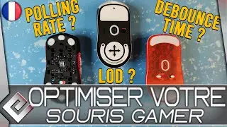 FR] Comment OPTIMISER et mieux CONNAITRE votre SOURIS GAMER : Polling rate/LOD/Debounce time