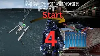 The big one | Starting on a raft in space engineers EP4
