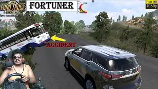 Toyota Fortuner Convoy Driving with Logitech g29 Steering | Euro Truck Simulator 2