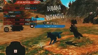 The Wolf Online Simulator - 6K vs 16K PVP but 6K not in mood to die | ToxicLamb | Dudana Dudanovi