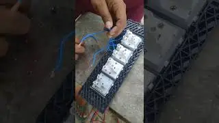 How to 8 modular board connecting 5 pin socket 4 at wiring #automobile#electronic #yutubeshorts