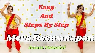 Mera Deewanapan Viral Girl Dance Trend Tutorial | Cham cham eh varsen ge Instagram Dance Tutorial  