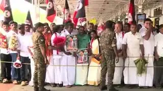 TN CM EPS welcome by Aiadmk kerala cadre