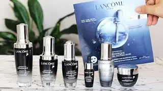 Вся передовая линия средств по уходу за кожей Lancome Genificue | Сыворотка, крем для глаз, жемчужный иллюминайзер и маска