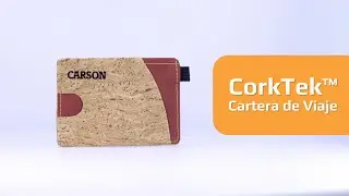 Carson CorkTek | Cartera de Viaje de Corcho