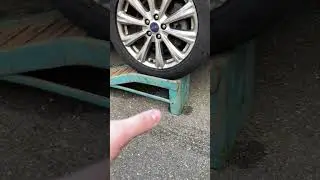 This Is How You Use Car Ramps #shorts #burnout #burnoutshow #car #ramp #ford #fordescape #escape