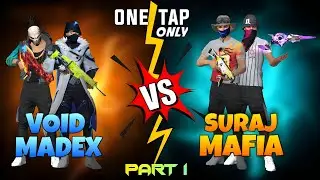 SURAJ MAFIA vs VOID MADEX | Part 1 | free fire custom 2 v 2 #freefireclips#garenafreefire#freefire