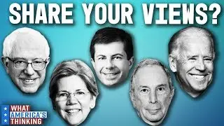 How closely do the top 2020 Dems align with your personal political views?