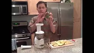 Juicing Mango in the Omega VERT VRT330 Juicer