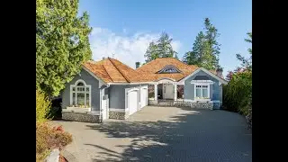 Timeless Waterfront Elegance: White Rock Bluff Estate with Unparalleled Ocean Views!