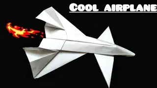 Origami Airplane | Easy To Make Paper Airplane craft✈️ #diy #paperairplane #papercraft