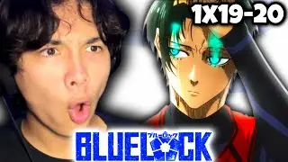 Reacting to BLUE LOCK as a Lifetime Athlete! (1x19-20) | FIRST TIME REACTION