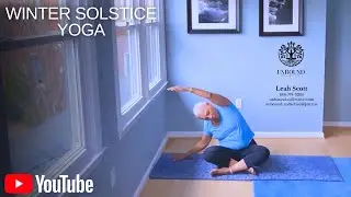 Gentle winter solstice flow for rest, release & reset
