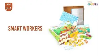 Intellikit-Smart Workers-Ages 3-4, Unboxing + Assembly