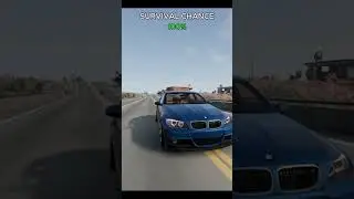 Test Survival Chance #beamngdrive #driver #beamng #gameplay #shorts #test #survival #trending