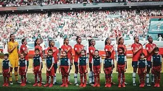 Himno chileno ante Estados Unidos en el Mundial Femenino de Francia