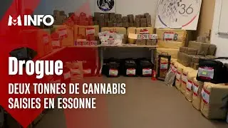 Deux tonnes de cannabis saisies en Essonne