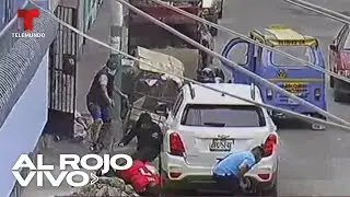 C&aacute;mara de seguridad capta a un sicario asesinando a tiros a tres hombres en Per&uacute;