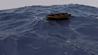 making water in C4D-hot4D plugin
