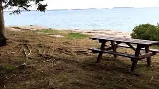 Beautiful Place #3 Birch Point Beach State Park Mid Coast Maine Holy Grail Picnic Spot RV Lifestyle
