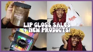 New Products Available On My Website, Lip Gloss Sales, Lashes Are Back In Stock + TJMaxx Haul!