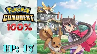 Pok&eacute;mon Conquest 100% Ep 17 Perfect Link Grinding