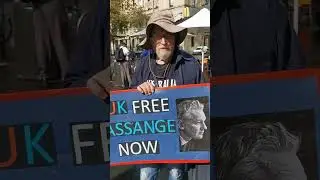 Team Assange Sydney outside the British Consulate 9th May 2024. #FreeAssangeNow