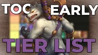 SEASON 9 WAY TOO EARLY SUPPORT TIER LIST!