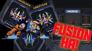 Galaxiga: Merging the Warlock & Greataxe Starships | How to Guide