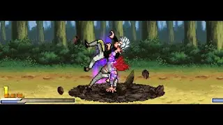 Half Monster Garou jus mugen testing