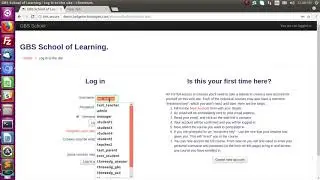 User profile fields