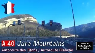 France (F): A40 Jura Mountains w/ @enr.autosel [WINTER EDITION]