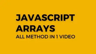 JavaScript Array Methods | JavaScript Tutorial