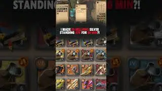 I made 20m Silver standing afk in town for 60 minutes?!?! #Shorts