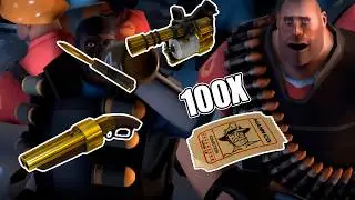 TF2: MVM HOW MUCH PROFIT DO YOU GET FROM 100 TICKETS?