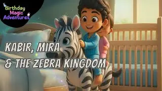 Kabir, Mira & the Zebra Kingdom | Story and a birthday song