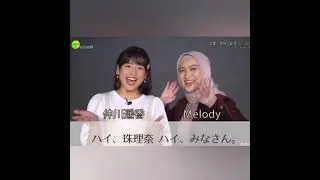Haruka Nakagawa dan Melody saat mengucapkan selamat untuk kelulusan Jurina Matsui ( 11 April 2021 )