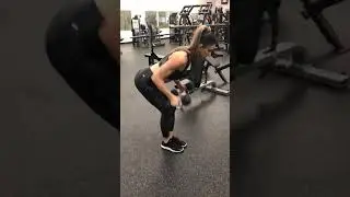 How to perform 2 arm dumbbell row
