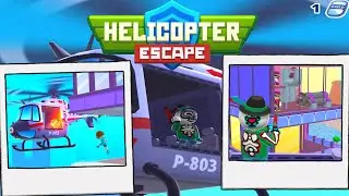 Helicopter Escape 3D / Rescue Air Shooter from Hell / Levels 26-30