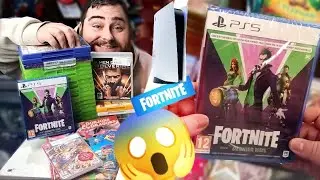 Vide grenier live : des JEUX SWITCH et FORTNITE PS5 !!