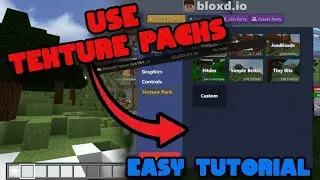 How to install and use a Texture Pack in Bloxd.io! || BLOXD.IO TUTORIAL